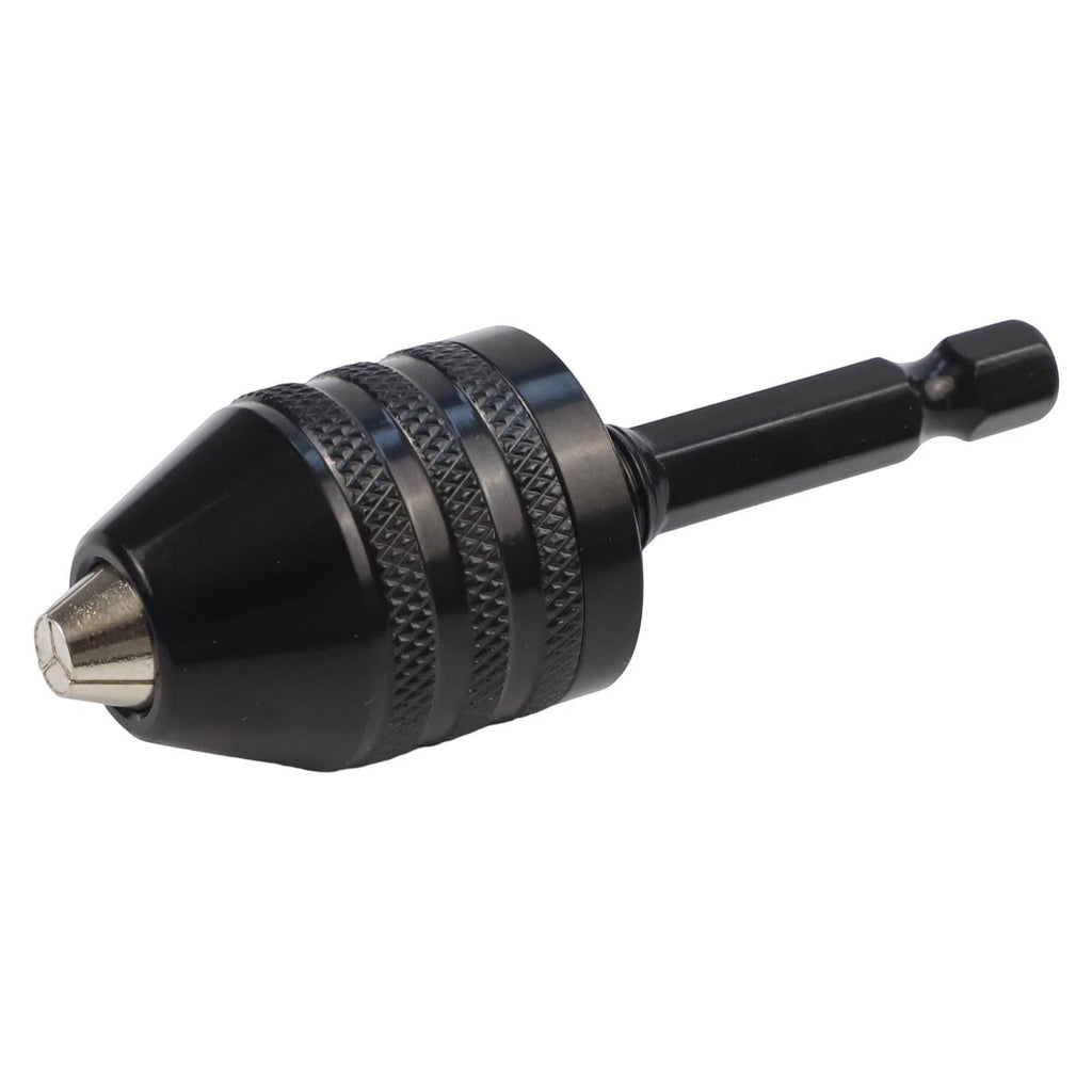 6.35mm Hex Shank Keyless Drill Bit Chuck Adapter for