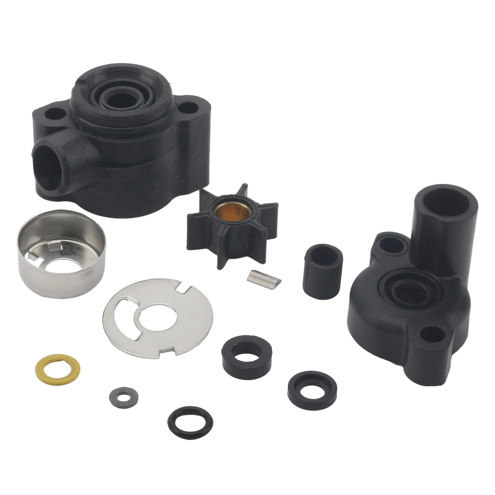 Water Pump Impeller Kit for Mercury 4 4.5 7.5 9.8 hp & Model 110 (46-70941A3)