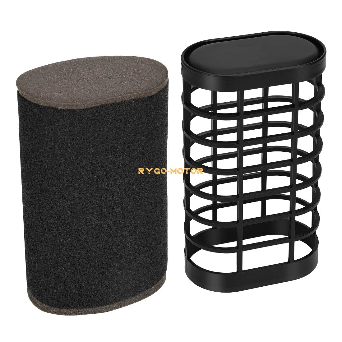 Air Filter Cleaner w/ Cage Guide Holder for Yamaha Rhino 700 (2008–2013)