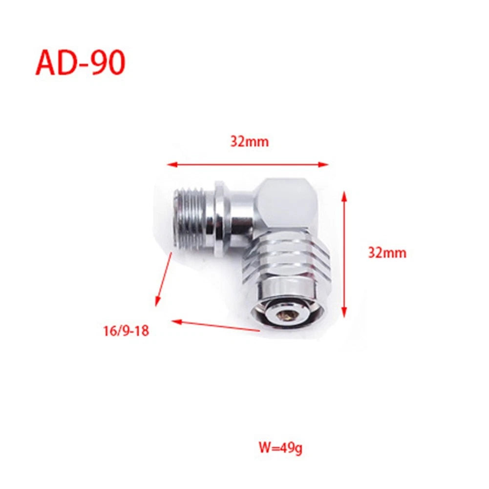 Rotatable Diving Regulator Adapter for Hose Movement (90 & 110 Degree)