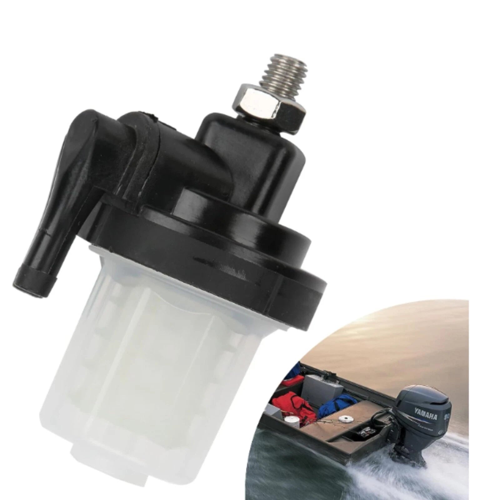 Fuel Filter Assembly for Yamaha Marine Outboard 9.9-90HP (1990–2023) 61N-24560-00, 18-79910