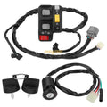 Handlebar Switch & Ignition Key Switch for Honda Recon 250 TRX250TE ES (2007–2020)