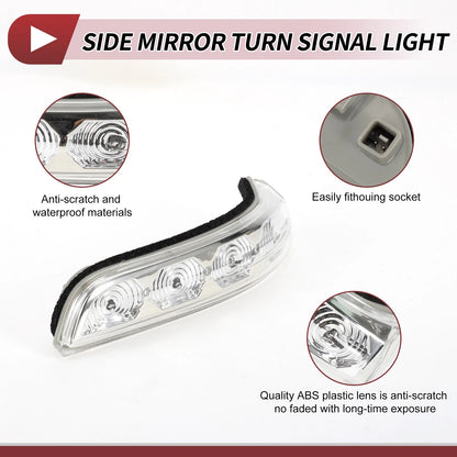 LED Turn Signal Light for Hyundai I30 (2009–2012) Left No. 876132L600
