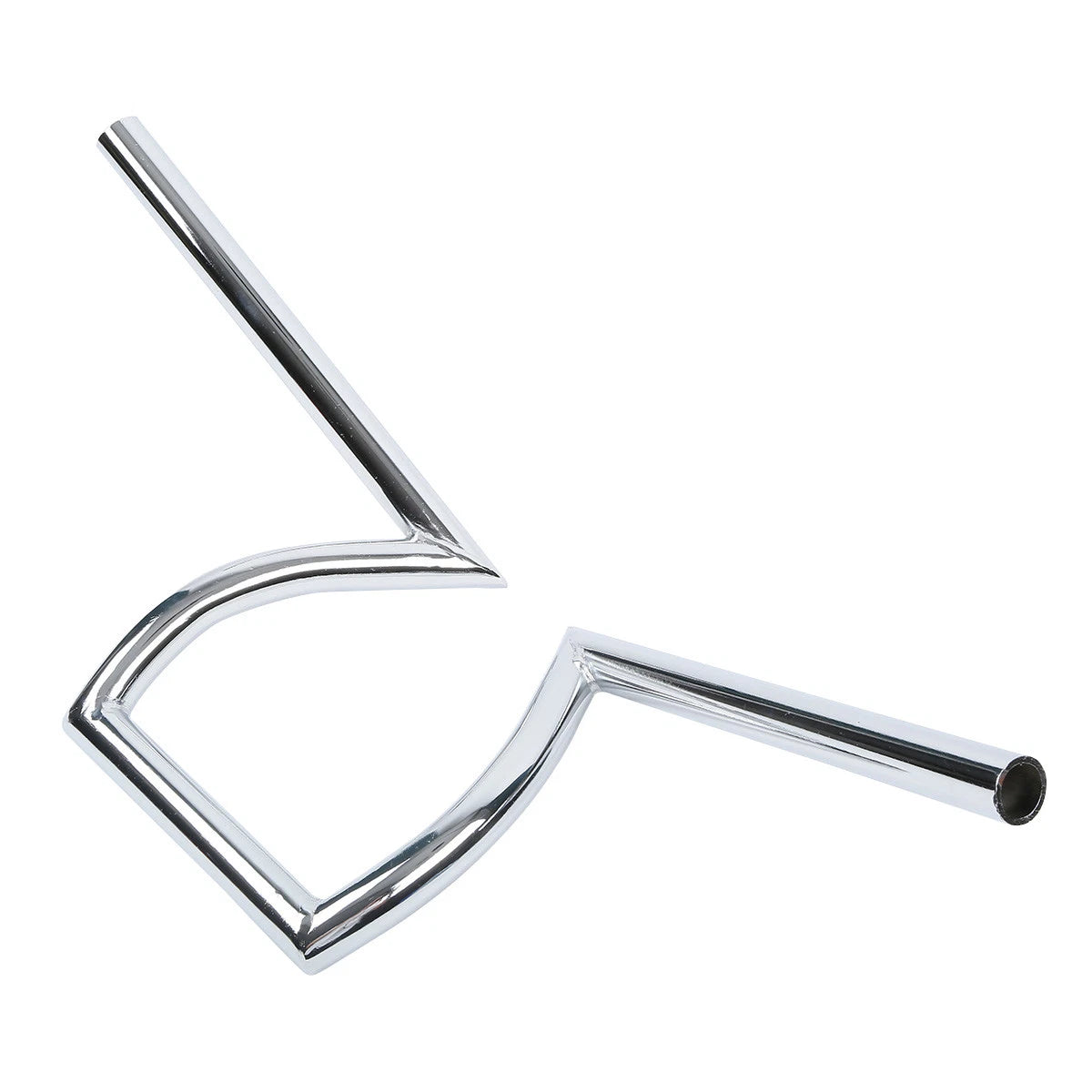 1" Black/Chrome Handlebar for Harley Sportster