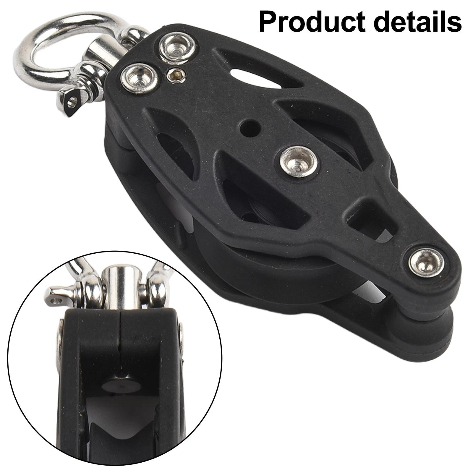 35mm Swivel Sailing Block with Load Control for Marine Accessory