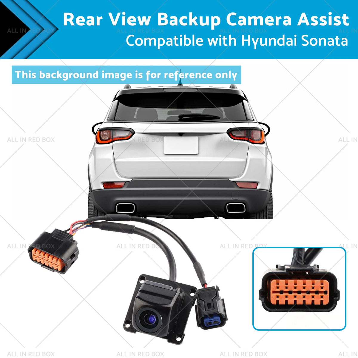 Rear View Backup Camera for Hyundai Sonata (2015–2017) 95766-E6201