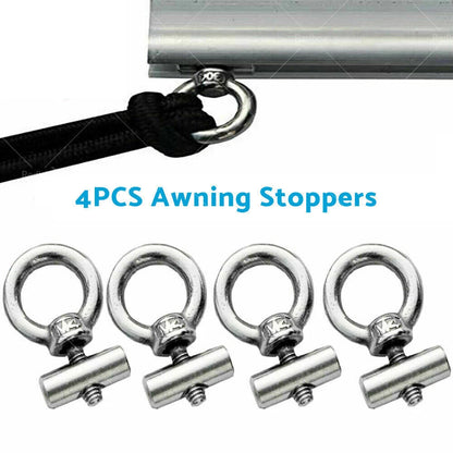 Awning Rail Stoppers for VW Caravan