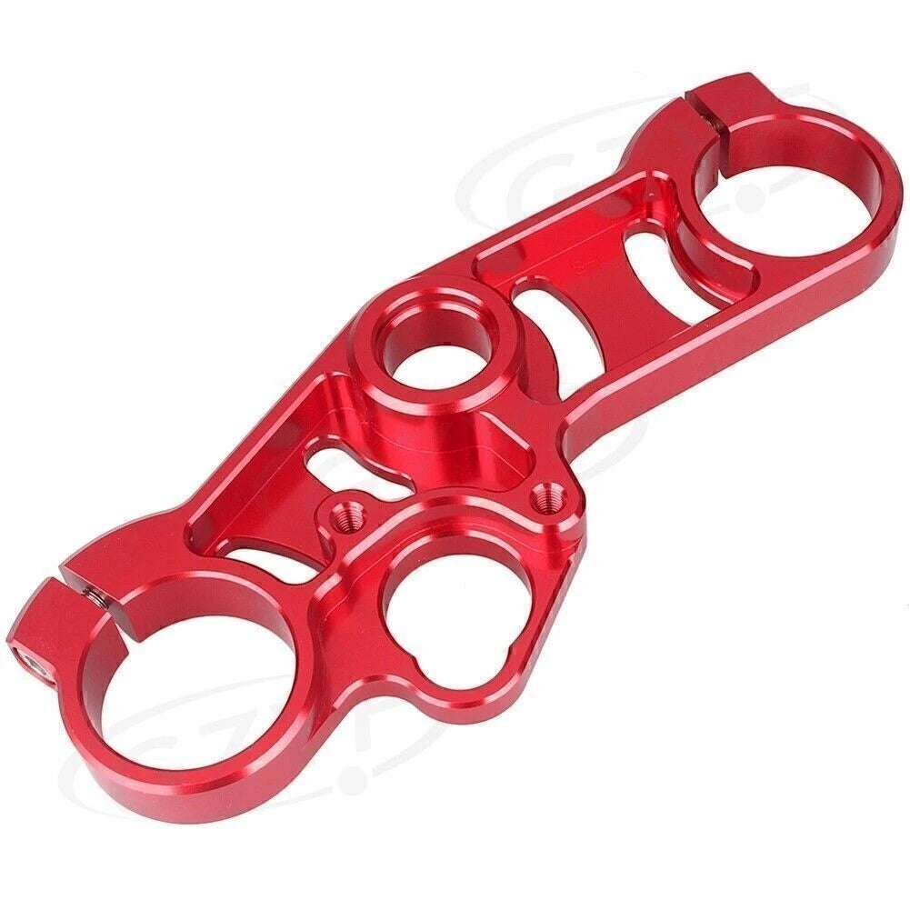 Upper Top Clamp Triple Tree for Suzuki GSXR600/750 (2006–2009) & GSXR1000 (2007–2008) - Red