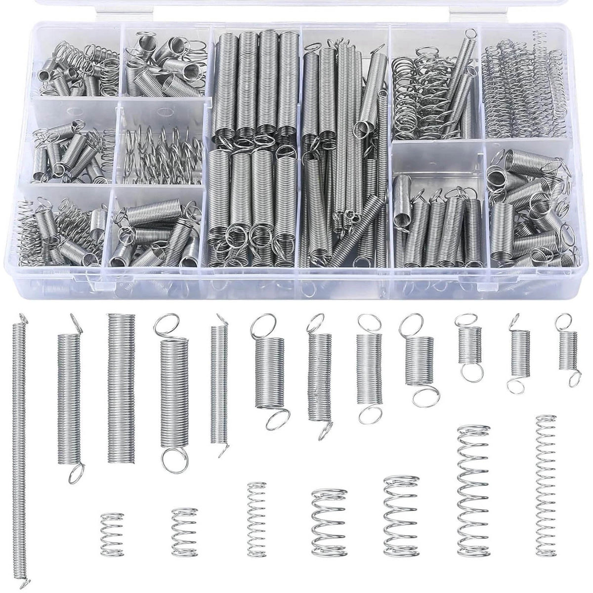 200PCS Spring Assortment Kit for DIY Repair Projects