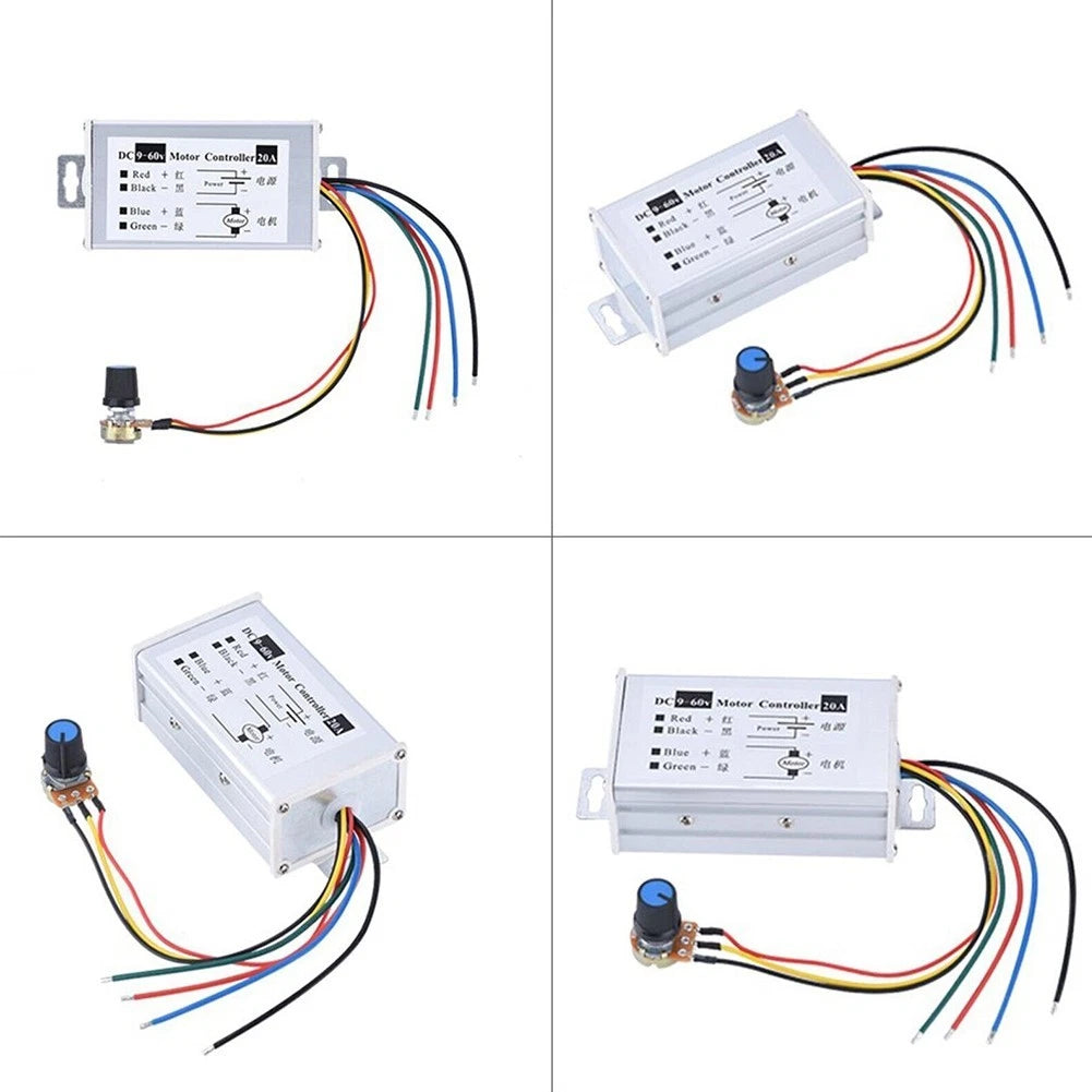 DC Motor Controller Control Switch Potentiometer for