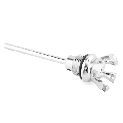 Chrome Oil Dipstick Transmission Fill Plug for Harley Davidson Softail Breakout