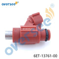 6X Fuel Injector for Yamaha Waverunner FZR FZS FX SVHO GP1800 SX195 (2010–2023)