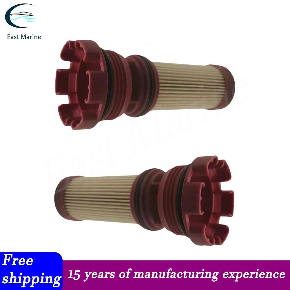 2X Fuel Filter for Mercury Marine 75-400 HP (Sierra 18-7981, 35-884380T)