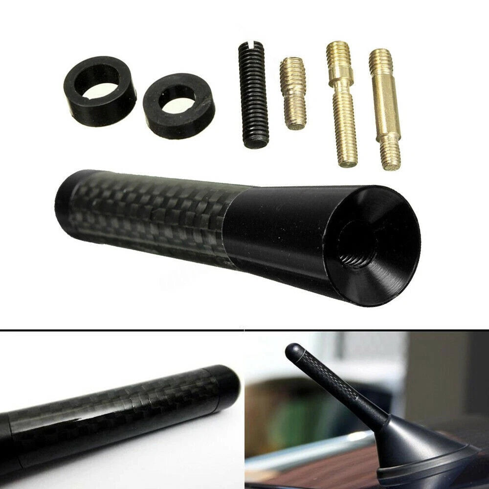 Carbon Fiber Short Antenna for - Includes Plastic Rings