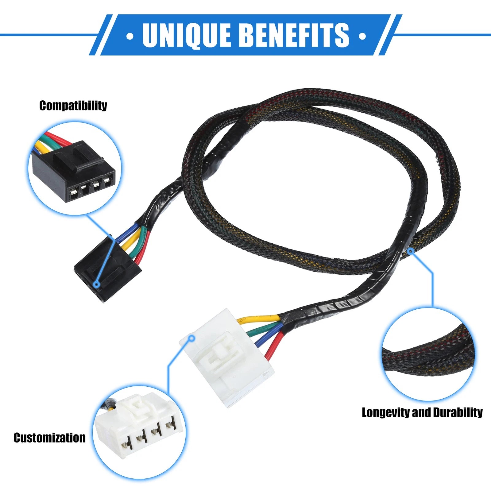 Trailer Towing Wiring Harness Set for Ram 1500 (2014–2009)