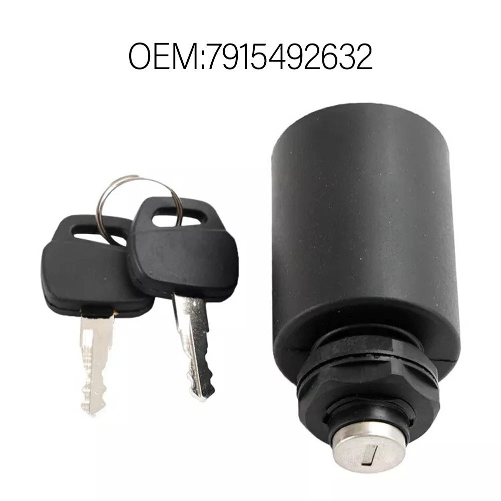 Keyed Ignition Switch for Linde 1218 Forklift (OEM 7915492632)