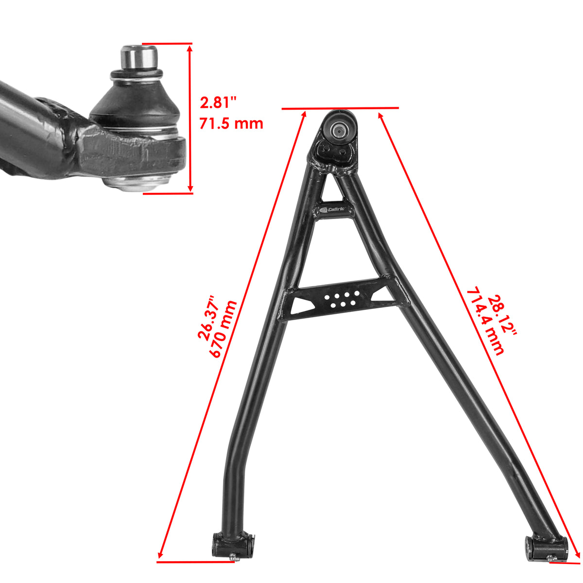 Lower Control Arm Right for Can-Am Maverick X3 4x4 Turbo DPS (2017–2018)