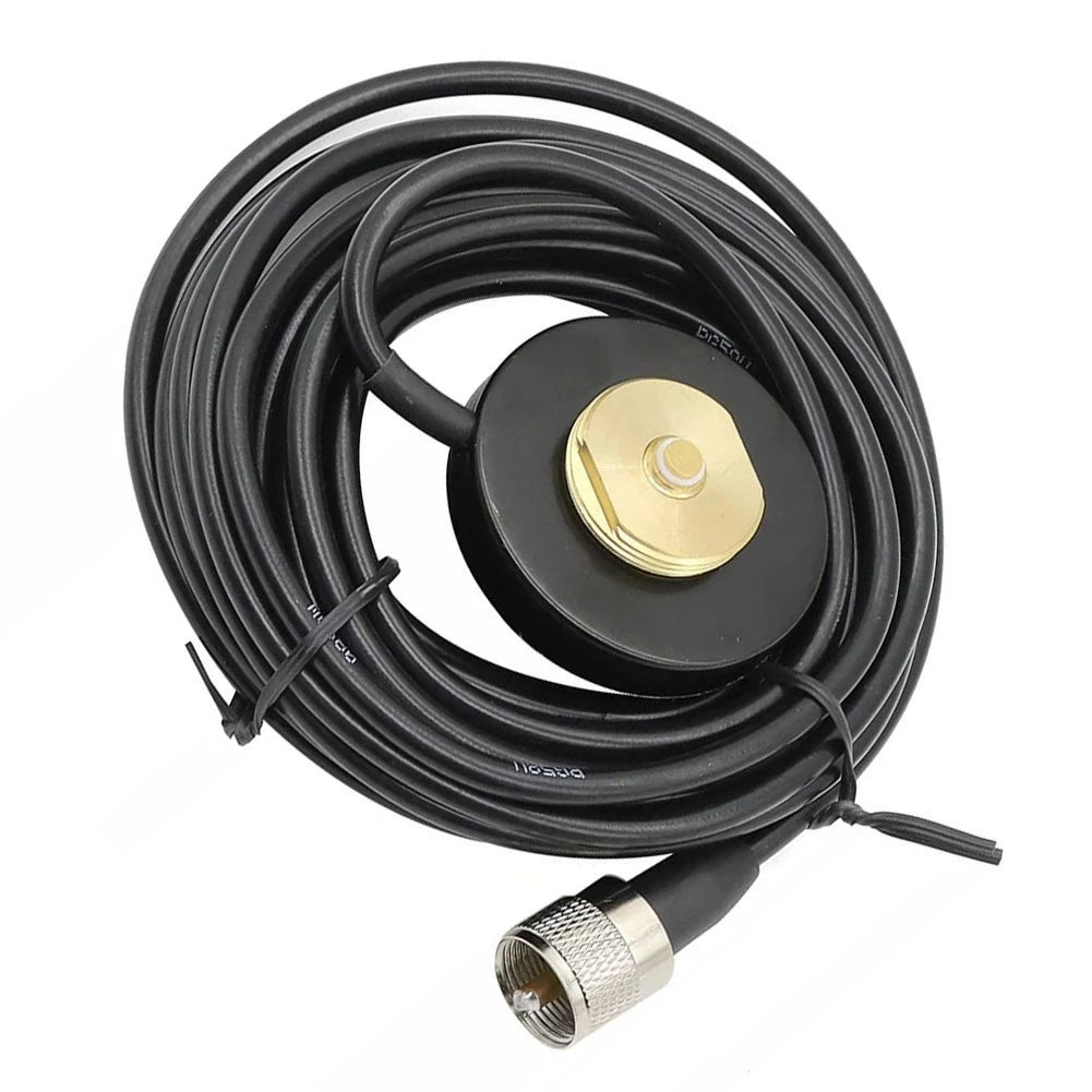 NMO Magnet Mount Base for Mobile Radios (Flat Metal Surfaces)