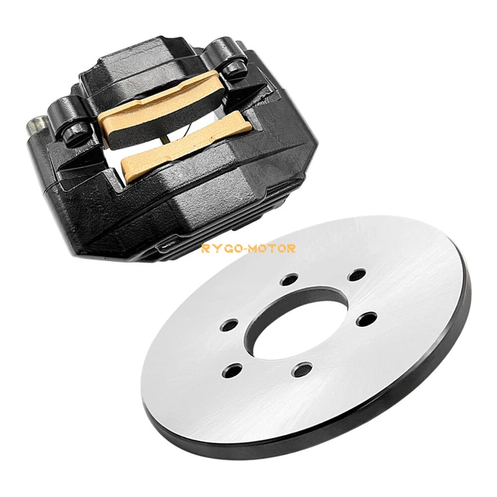 Rear Brake Disc Rotor & Caliper for Yamaha Grizzly 660 YFM660F (2002–2008)