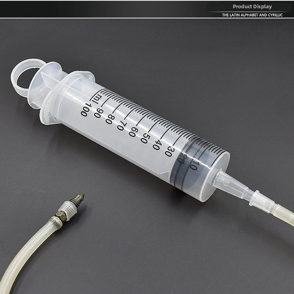 Brake Bleeding Kit for Motorcycle (Effective Air Removal, Rust-Resistant Plastic)