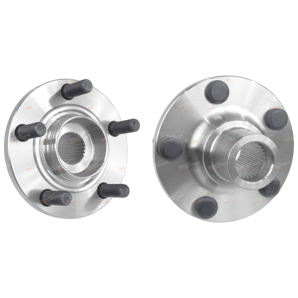 2X Front Bare Wheel Bearing Hubs for Subaru Outback (1996–2003)