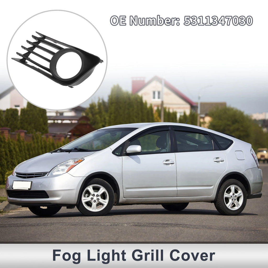 1 Pc Front Right Fog Light Grill Replacement for Toyota Prius (2004–2009)