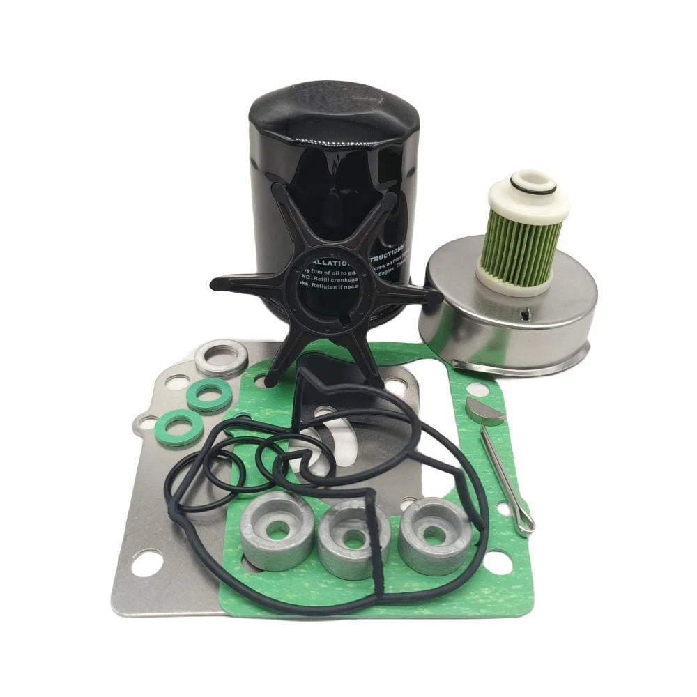 Service Kit for Suzuki DF100 HP (17400-87831, 15412-92J00)