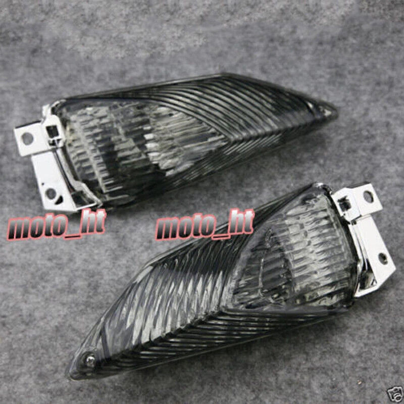 Smoke Front Turn Signal Light Indicator Lens Cover For Suzuki GSXR1000 2009 2010