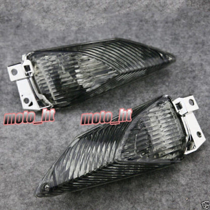Smoke Front Turn Signal Light Indicator Lens Cover For Suzuki GSXR1000 2009 2010