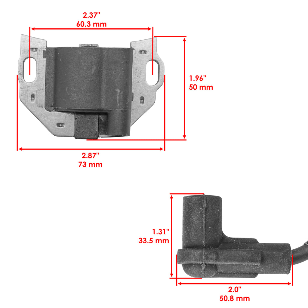 Ignition Coil Replacement Set for Cub Cadet RZT 50 (2007–2018)