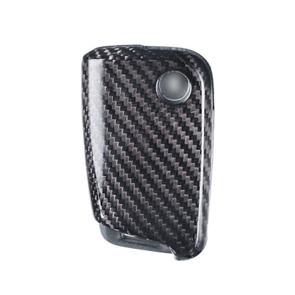 Remote Key Fob Shell Cover for VW MK7 Golf Jetta (2015–Present) Carbon Fiber