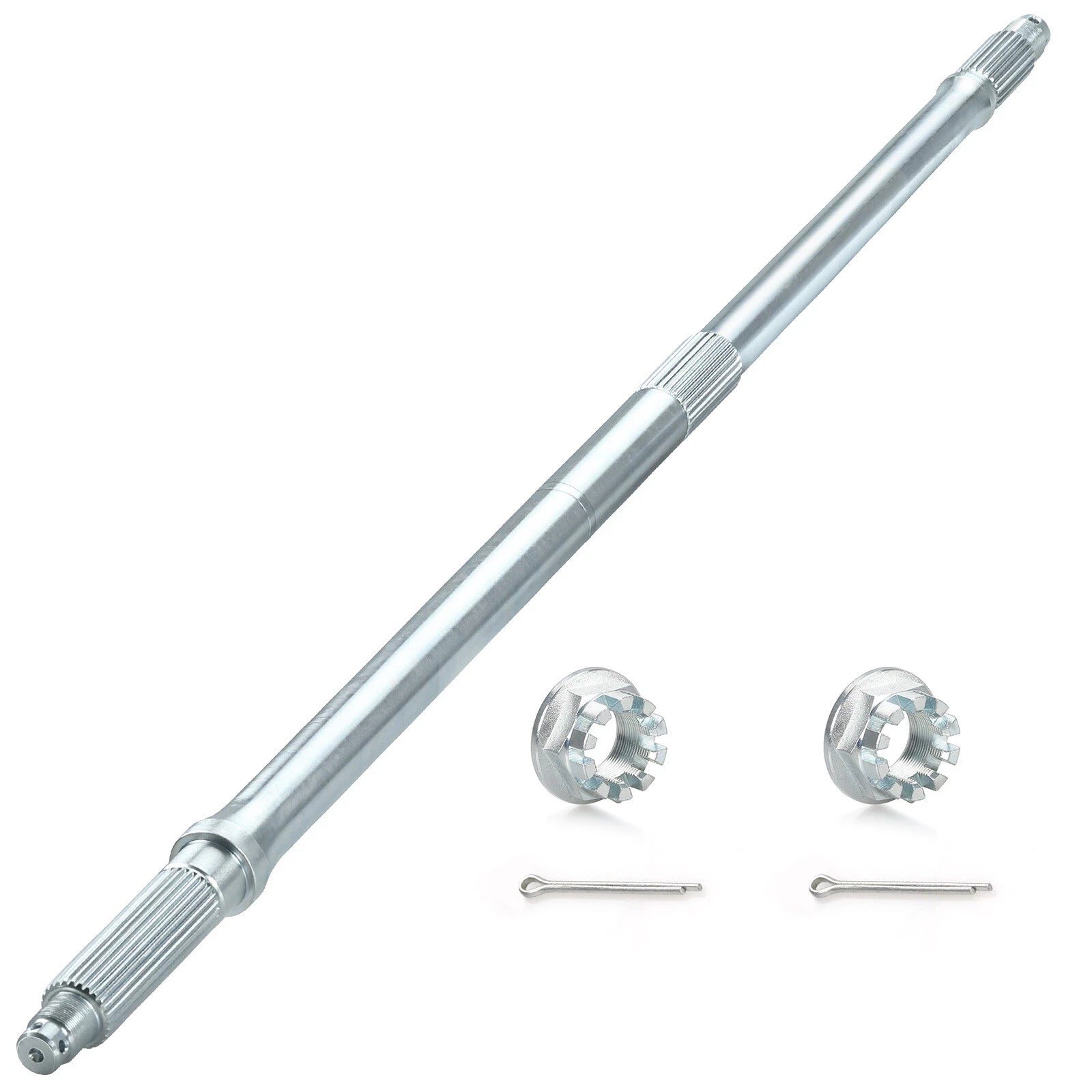 Rear Axle Shaft w/ Nuts for Honda Rancher 420 TRX420TE (2014–2024)