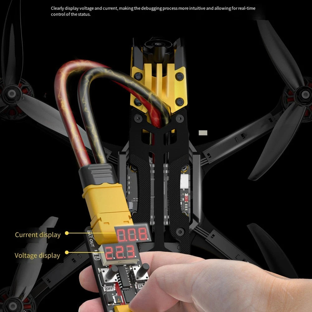 Dual Level Short Circuit Protection Module with Real Time Voltage Display