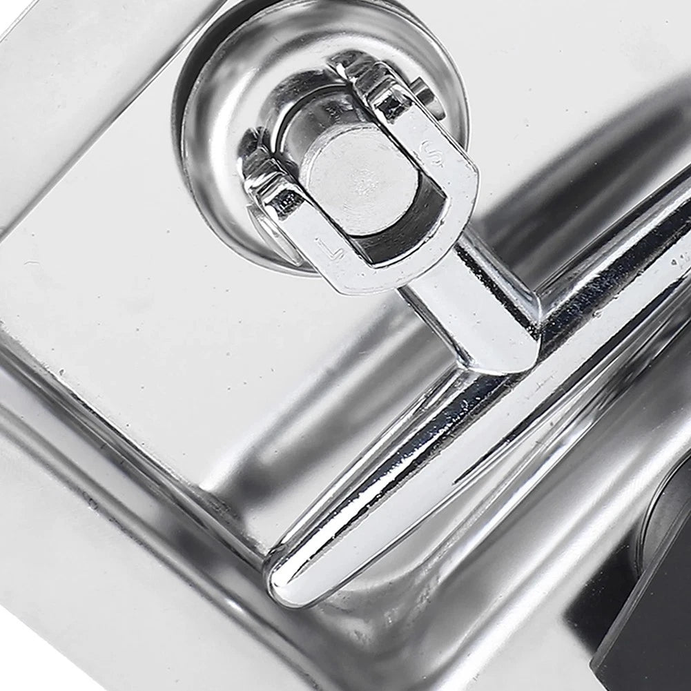 T Handle Toolbox Security Lock for Universal Use (Stainless Steel)