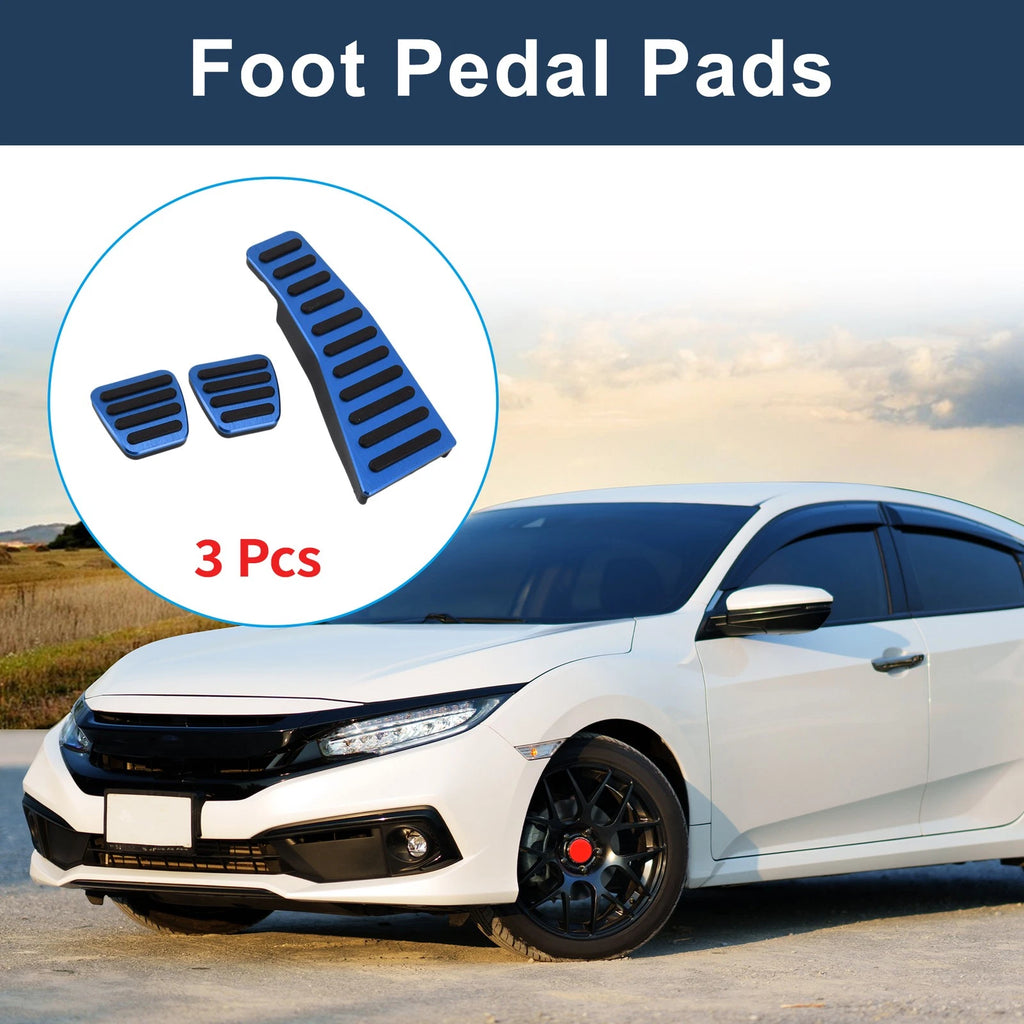 3 Pc Manual Accelerator Pedal Covers Replacement for Honda Civic (2006–2009)