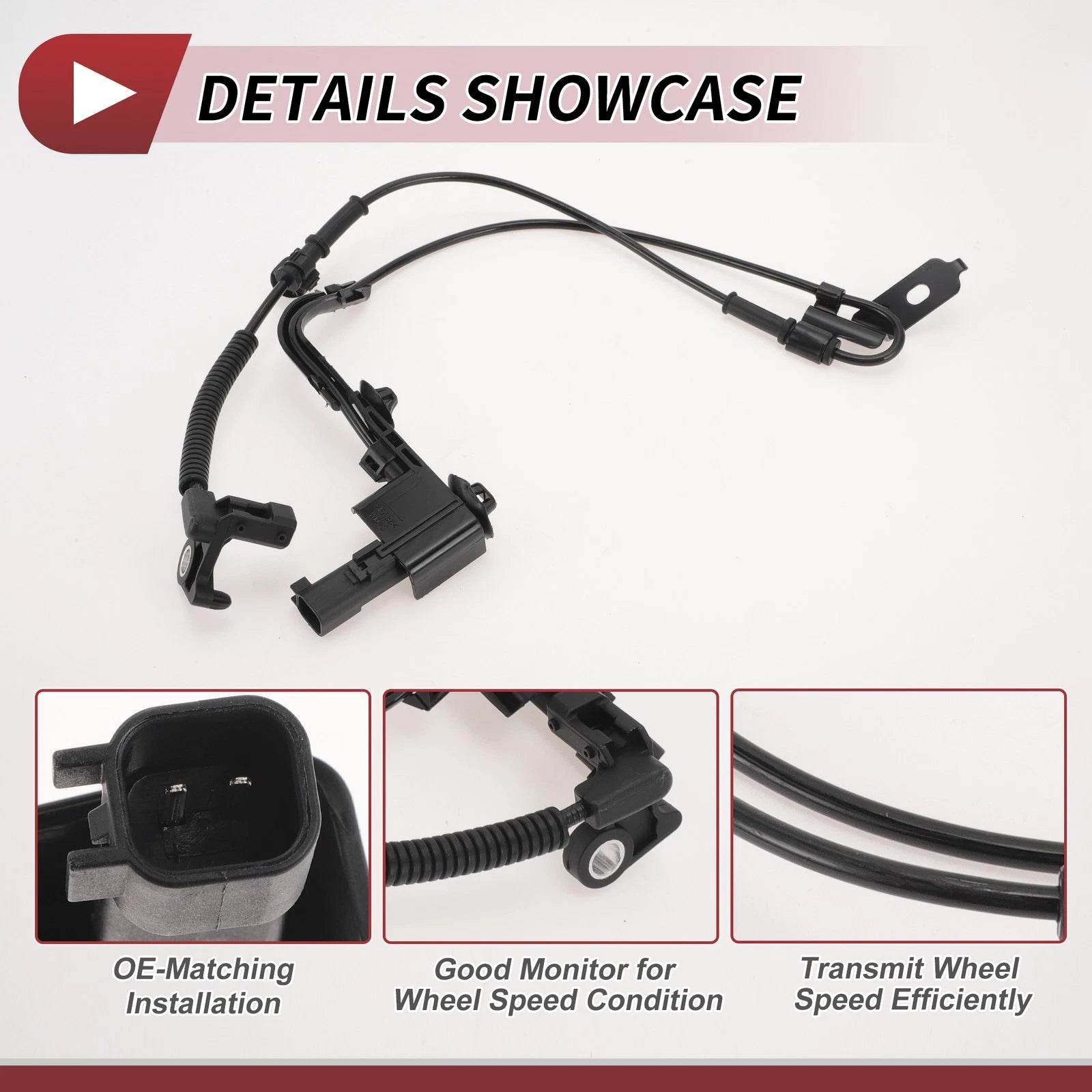 ABS Wheel Speed Sensor for Ford Fusion (2010–2012) No.AE5Z2C205B