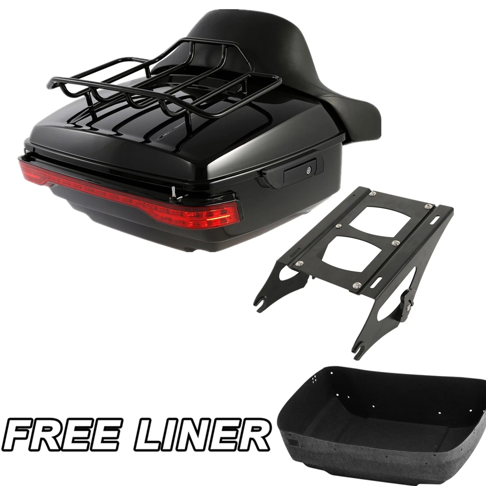 LED Tail Light Mount Rack for Harley Touring (2014–2026)