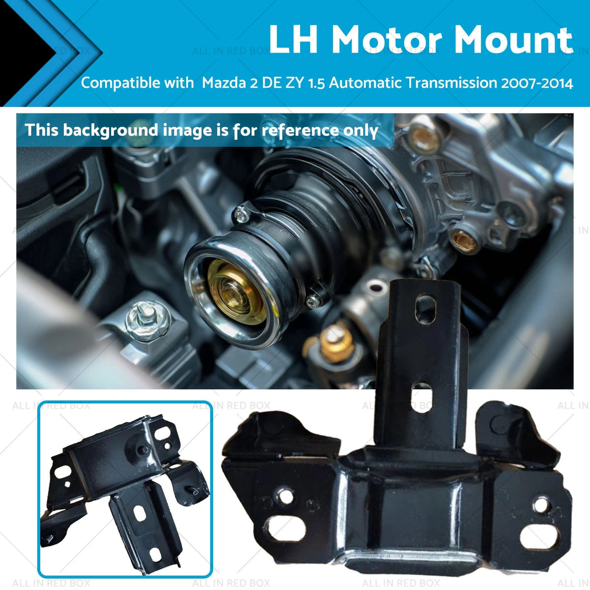 Left Engine Mount for Mazda 2 DE ZY 1.5 AT (2007–2014)
