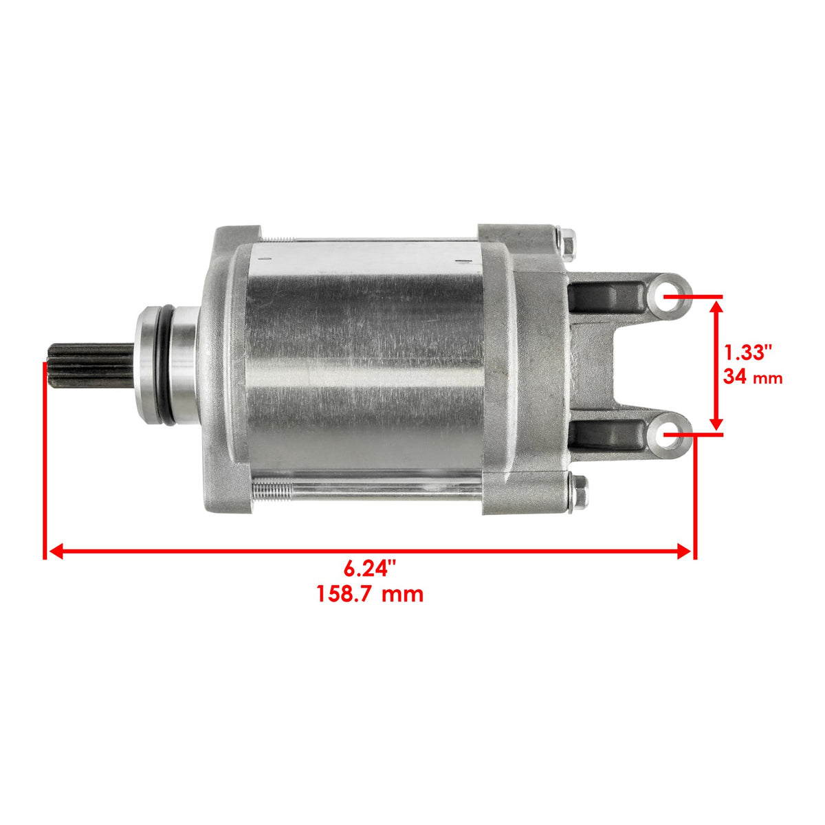 Starter Motor OEM Replacement for Suzuki GSX-R1000 (2001–2008)