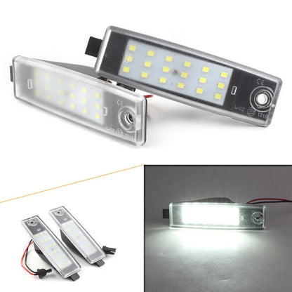 2X 12V LED License Plate Light for Toyota Rav4 (2005–2010)
