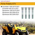 Set of 4 Wheel Studs for Polaris Sportsman 550 850 1000 XP X2 Touring SP