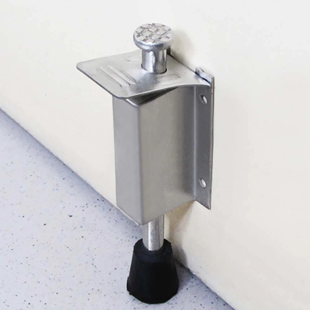 Stainless Steel Foot Pedal Door Stopper for Secure Hold Support