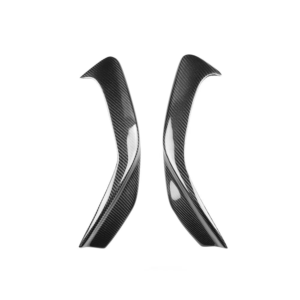 Carbon Fiber Headlight Eyelid Trim for Honda Prelude (1997–2001)