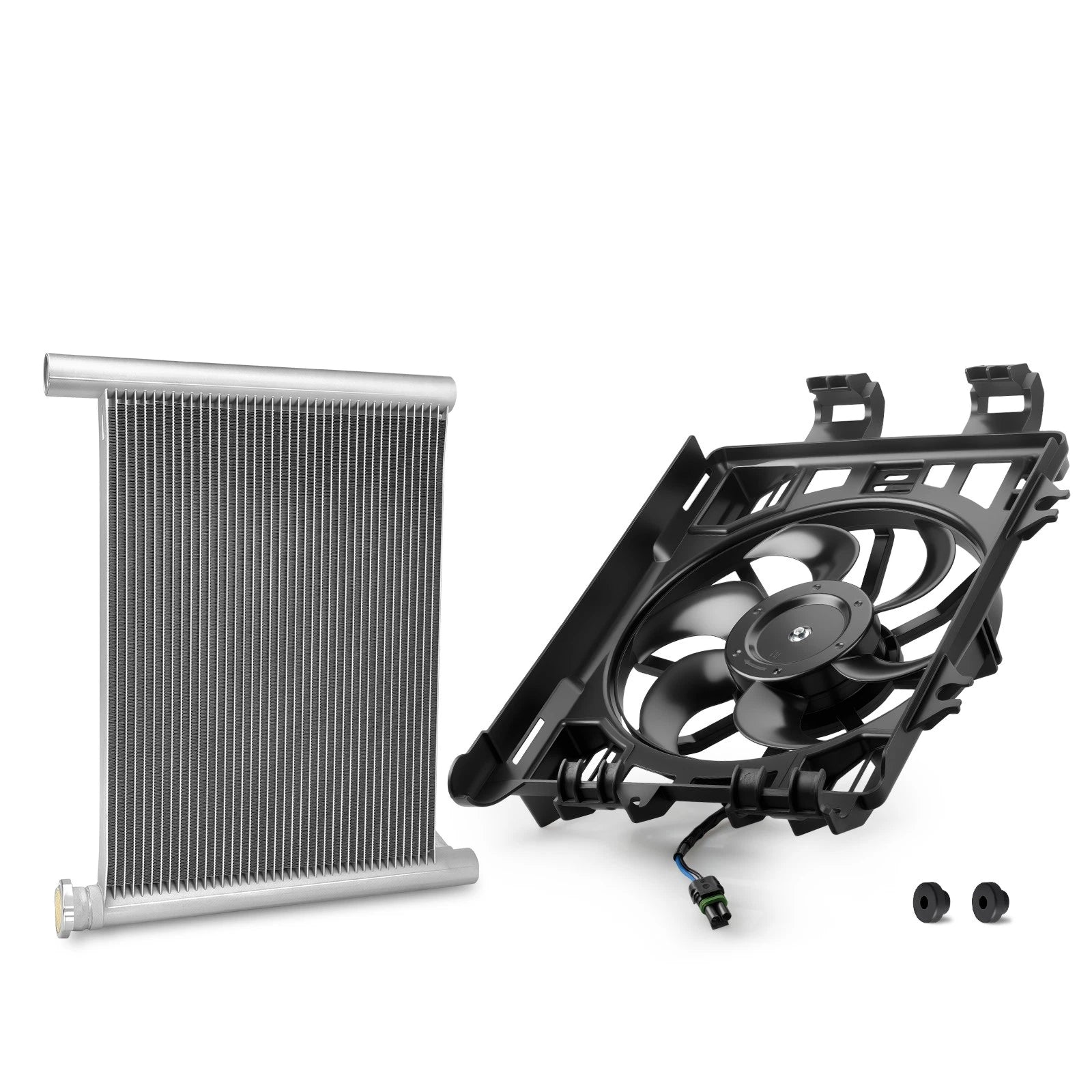 Aluminum Radiator + Fan Assembly + Bushing for Polaris Sportsman 850 (2009–2025)