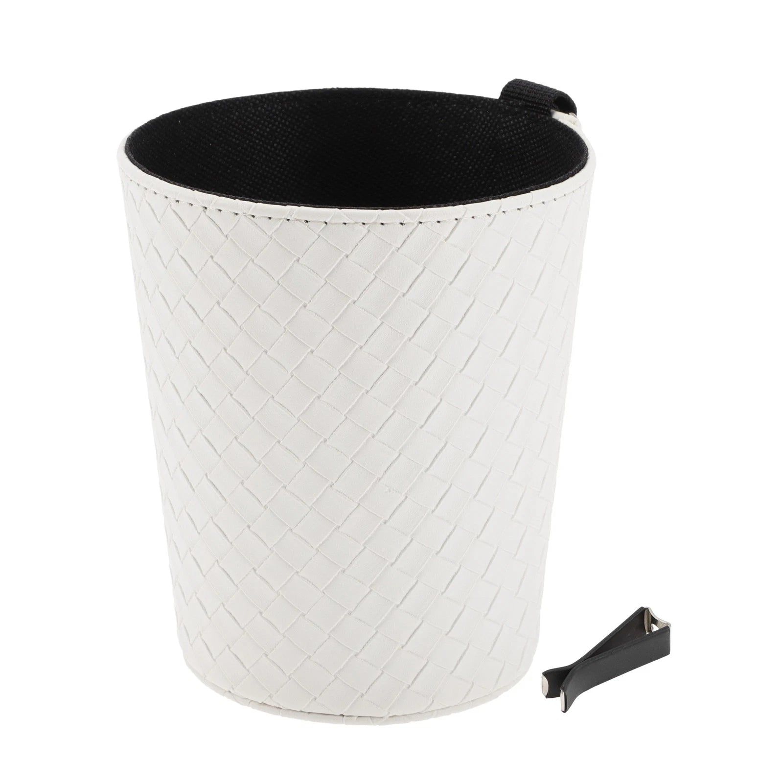 Car Trash Can for Universal Use (1 Pcs) - Hanging Front Rear Seats, White