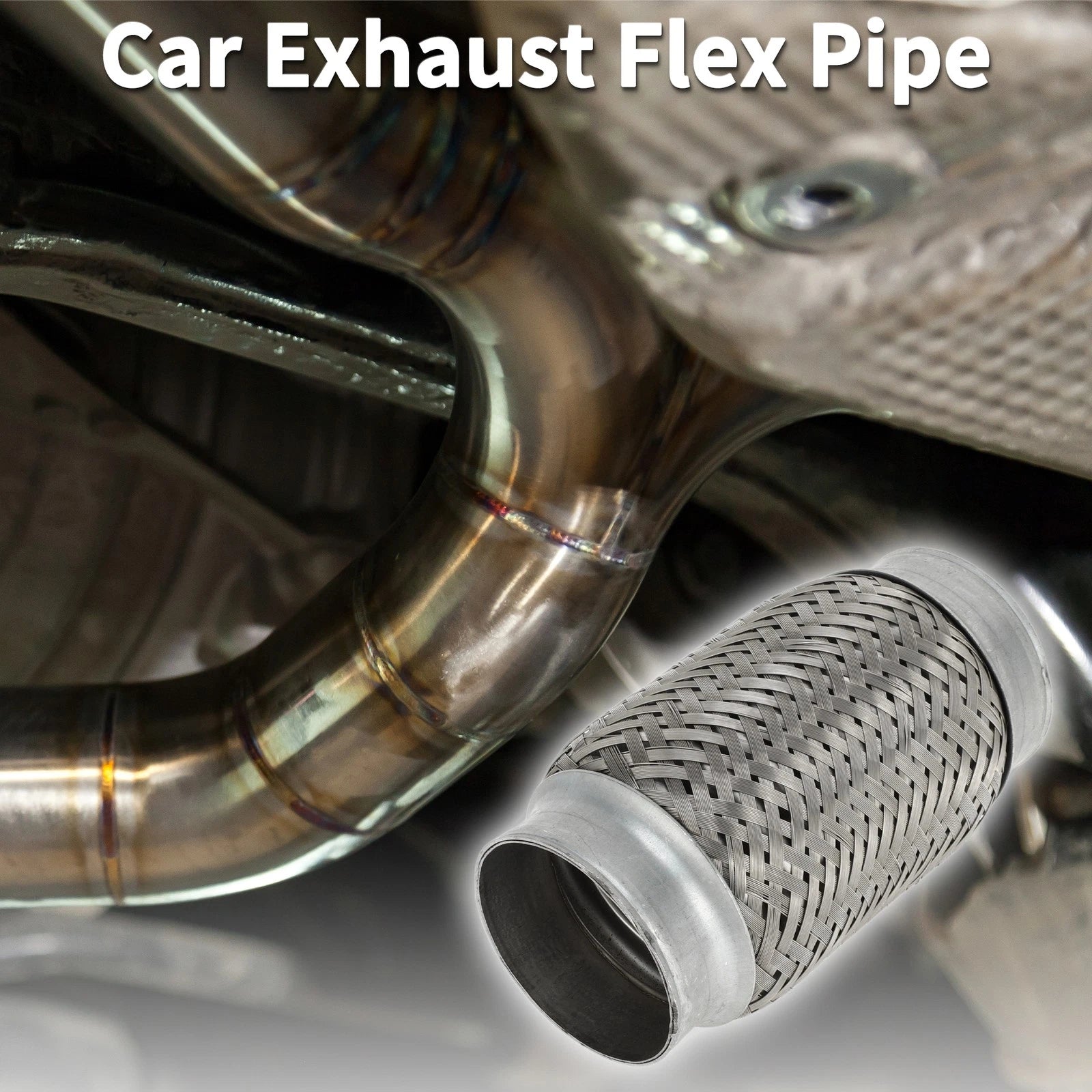 Exhaust Flex Pipe 2.71 Inch OD for