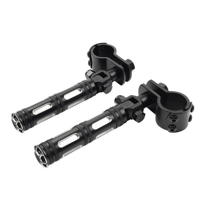 Engine Guard Bar Foot Pegs for Harley & Yamaha (25-32mm)