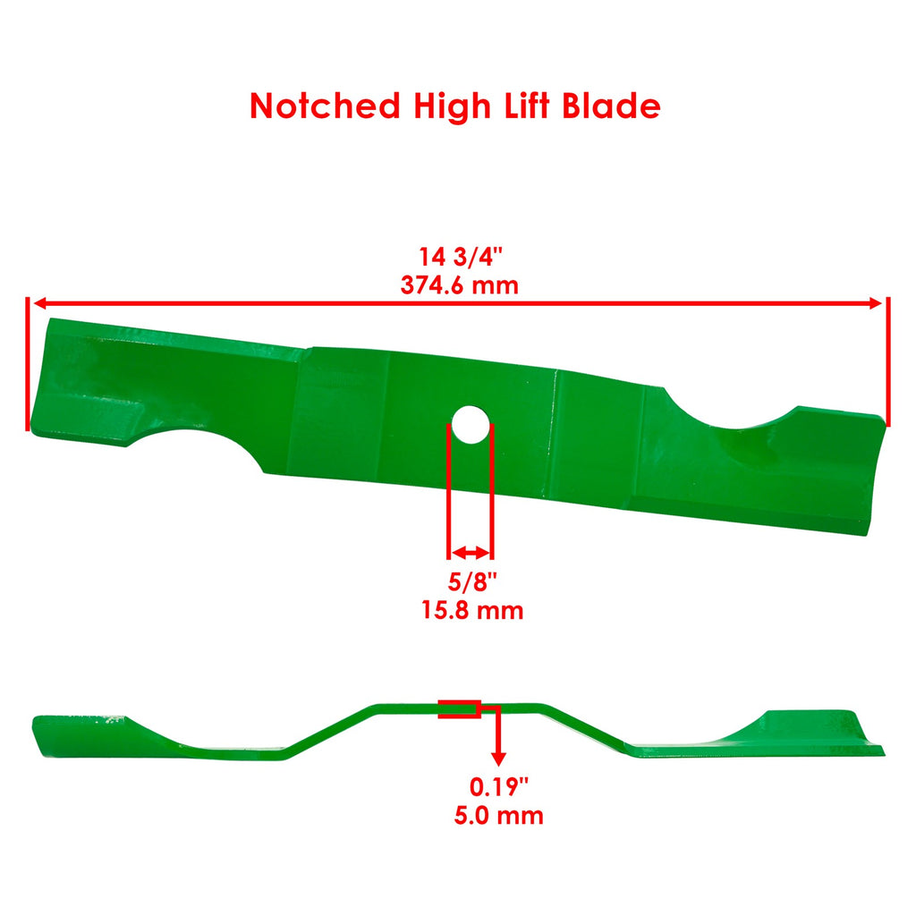 High Lift Blade Deck Replacement for Ariens Gravely (42–50 inch, 2000–2010)