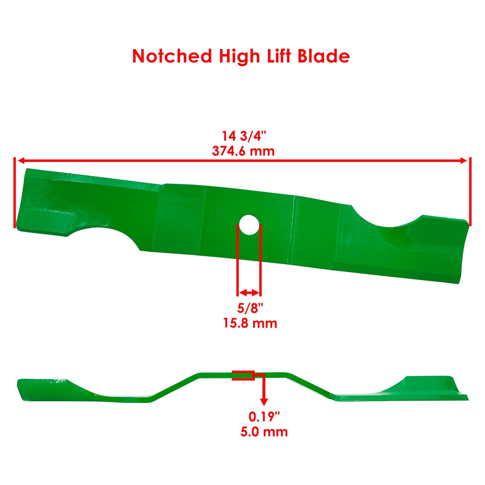 High Lift Blade Deck Replacement for Ariens Gravely (42–50 inch, 2000–2010)