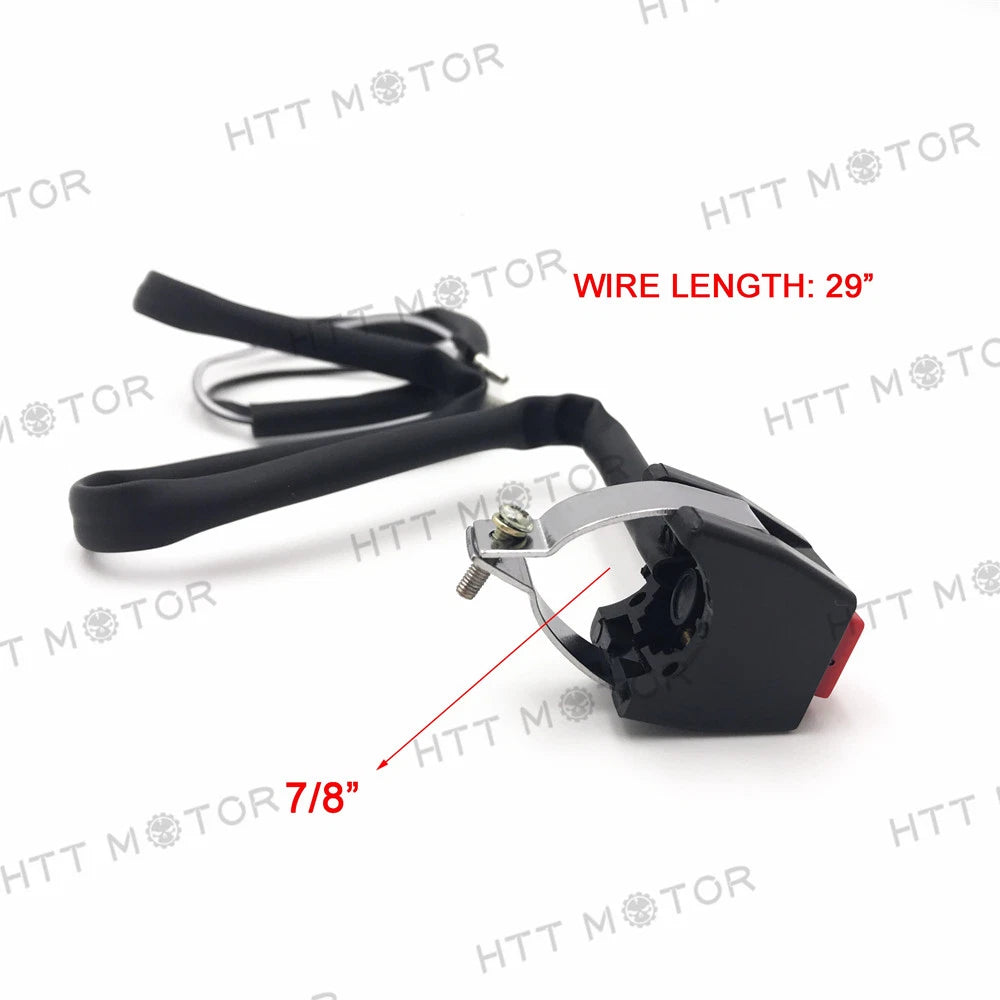 Engine Stop Push Button Switch for ATVs, Scooters, Snowmobiles (Universal)
